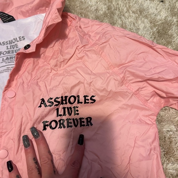 Assholes Live Forever Windbreaker - Picture 4 of 4